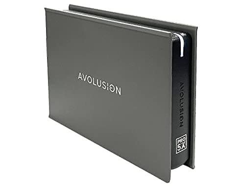 Avolusion Mini Pro-5X USB 3.0 Portable External Gaming Hard Drive - Grey (for PS5, Pre-Formatted) - 2 Year Warranty (500GB) (Renewed)
