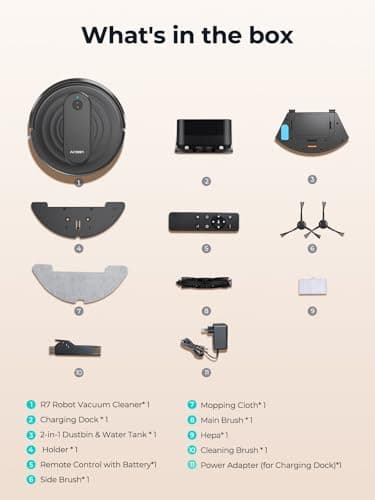 Airzeen Robot Vacuum, Black 7