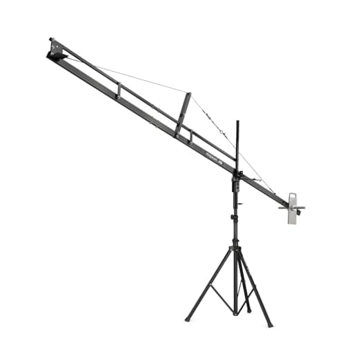 PROAIM 12ft Camera Crane Jib with Stand for Gimbals, Pan-Tilt & Fluid Head. for DSLR Video Cameras up to 8kg / 17.6lb (P-12-JS)