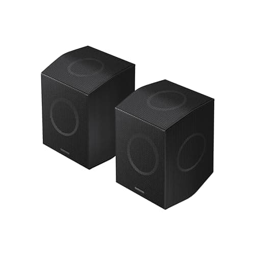 SAMSUNG Q990D 11.1.4ch Soundbar w/Wireless Dolby Atmos Audio, Rear Speaker Included, Q-Symphony, SpaceFit Sound Pro, Adaptive Sound, Game Mode Pro with Alexa Built-in, HW-Q990D/ZA 11