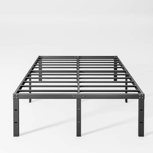 AGXI Queen Bed Frame, Metal Bed Frame 16 Inch Tall Bed Frame No Box Spring Needed, Heavy Duty Queen Platform Bed Frame with Storage Space, Sturdy Bed Frame Queen Size Non-Slip Noiseless 8
