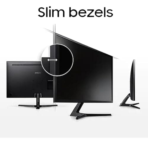 Samsung 32" 4K Monitor | AMD FreeSync, Ultrawide Game View | 1B+ Colors,HDR10 | Eye Saver Mode, VA Panel | Game Mode | DisplayPort, HDMI, Black | Office Work, Design, and Gaming.with HDMI Cable 8