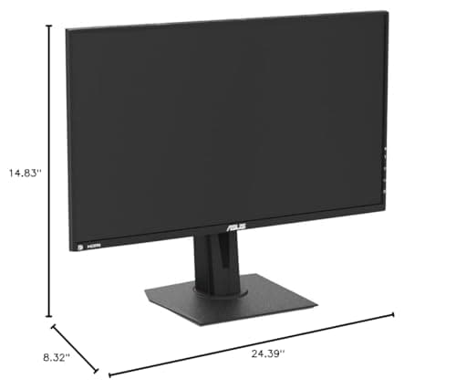 ASUS TUF Gaming VG279QM 27” HDR Monitor, 1080P Full HD (1920 x 1080), Fast IPS, 280Hz, G-SYNC Compatible, Extreme Low Motion Blur Sync (ELMB SYNC), 1ms, DisplayHDR 400, Black 11