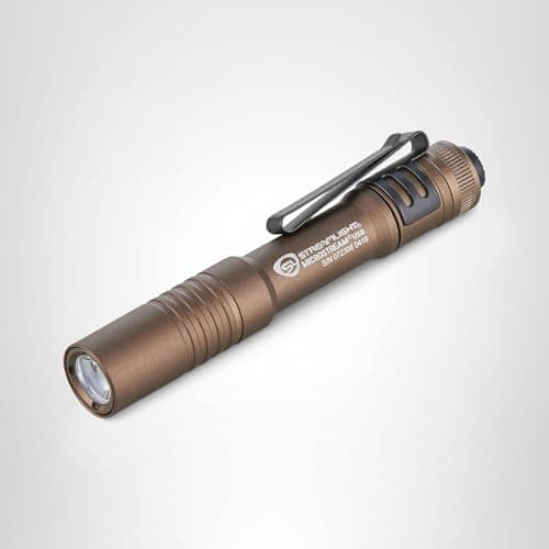 Streamlight 66608 MicroStream 250-Lumen EDC Ultra-Compact Flashlight with USB Rechargeable Battery, Clear Retail Packaging, Coyote 7