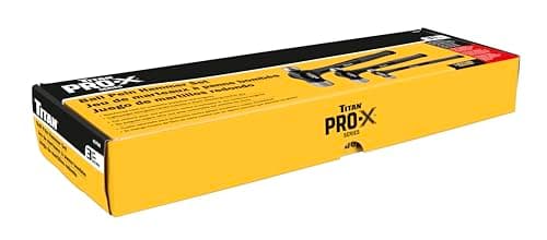 Titan Pro-X 63706 3-Piece Ball Pein Hammer Set, Includes 8oz, 16oz & 32oz Ball Peen, Overstrike Protection, Forged Steel Heads, Shock Absorbing Fiberglass Handles & Textured Grips 7
