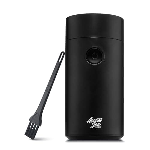 Coffee Grinder Electric - Quiet Stainless Steel Blade Coffee Bean Grinder And Spice Grinder - Great For Coffee Beans And Spices - Small Coffee Grinder Perfect For At Home Coffee Enthusiasts 7