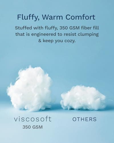 ViscoSoft Twin/Twin XL Microfiber All Seasons Down Alternative Quilted Comforter - Cooling Breathable Premium Soft Reversible Microfiber Duvet Blanket, Light Gray/Dark Gray 7