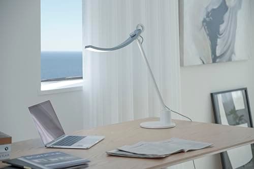 BenQ Genie e-Reading Desk Lamp - Bright Lighting for Small Workspace, Dimmable with 13 Color Modes, Auto-dimming, Eye-Caring Lamp for Home Office, Reading, Study, Craft, Matte Blue 8