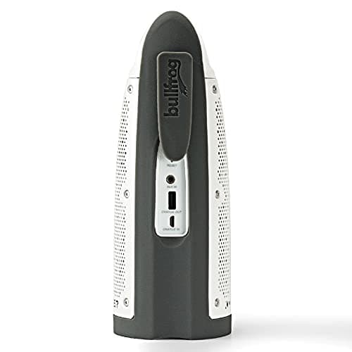 KICKER Bullfrog BF100 Bluetooth Portable Outdoor Speaker | 360° Sound Field | Waterproof Dustproof Casing IP67 Rating | Powerful 16 Watt AMP | 100 FT Wireless Range Gray 5