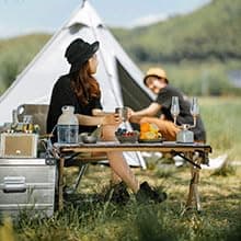 Audio Baby Monitor TimeFlys Paladin Upgrade Version, Portable, Rechargeable, Extra Long Range up to 2000 ft, Night Light, Crystal Sound, Camping 6