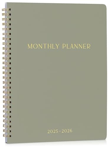 Beautiful 2025-2026 Monthly Planner and Calendar Book - Aesthetic To Do List Notebook For Women to Easily Organize Your Tasks and Boost Productivity - Runs From April 2025 Until December 2026