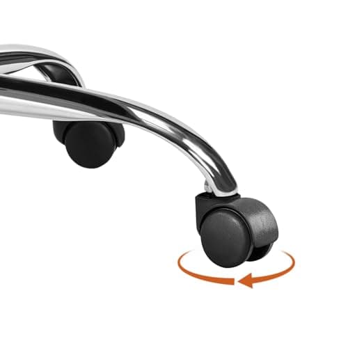 Yaheetech Home Office Chair Velvet Desk Chair, Upholstered Modern Swivel Chair with Tufted Barrel Back, Rolling Wheels for Office, Study, Vanity, Bedroom Dark Gray 9