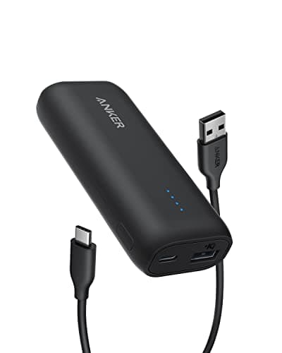 Anker Power Bank, 5,200 mAh Portable Charger, for iPhone 15 Series, 14/13, Samsung, Pixel, LG & More, External Phone Battery for Travel & Daily Use