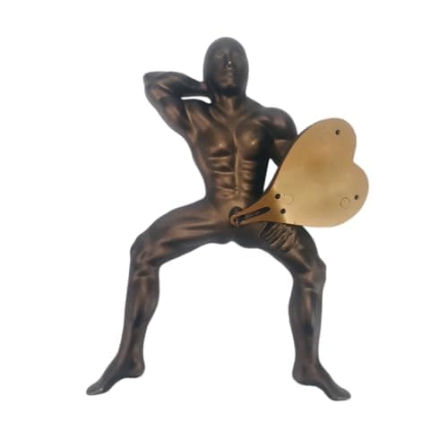 Marsrut Door Knocker Men Creative, Funny Balls Door Ring Hanging Doorbell Pendant, Knocking Ornaments Home Decoration Hardware Accessories for Door Wall