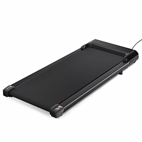 Under Desk Treadmill, Walking Pad 300 lb Capacity, Desk Treadmill for Home Office, 2.5HP Low Noise Walking Treadmill Pad with Remote Control, Portable Treadmill for Home Office (Black) 8