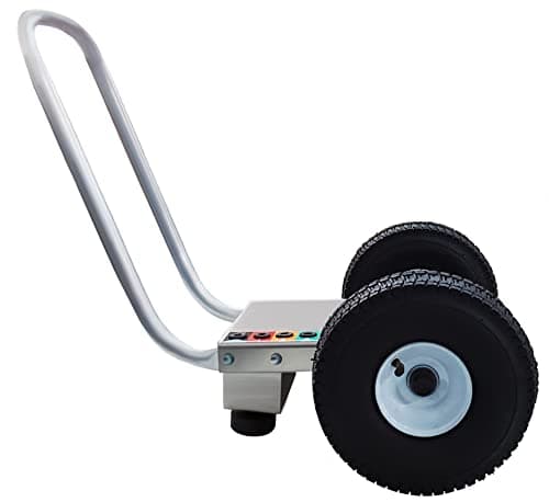Ultimate Washer Professional Pressure Washer Cart Frame with Wheels and Push Handle (10 x 15, Silver) 5