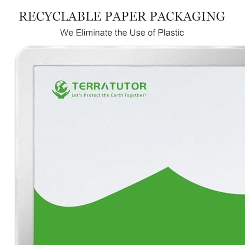 TERRATUTOR Aluminum Mouse Pad with Non-Slip Rubber Base and Micro Sand Blasting Alloy Surface for Fast and Accurate Control | Silver 5