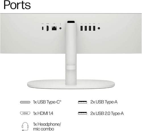 HP 2025 22" FHD All-in-One Desktop Computer • The New Version for Everyday Use • Latest 13th Gen Intel Quad-Core CPU • 8GB DDR5 • 128GB Storage • HDMI • Type-C • Wi-Fi • HD Webcam • Win11 Pro 5