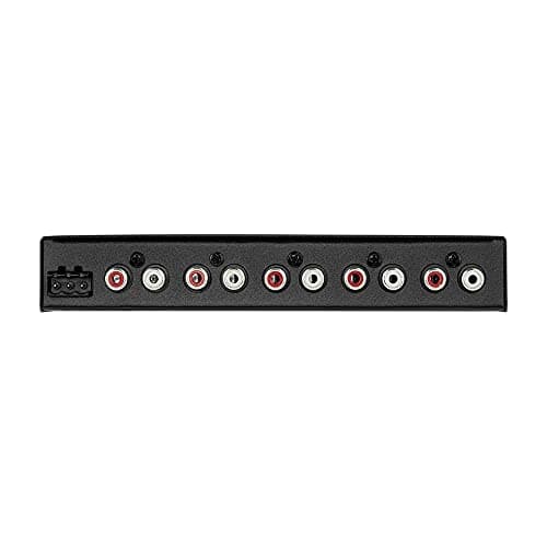 Black Diamond EQ7LS 7-Band Stereo Equalizer/Crossover Pre Amp Equalizer Car Audio EQ with Front Rear + Sub Output 7