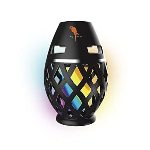 Margaritaville Tiki Torch - Waterproof Bluetooth Speaker, Portable Party Speaker with Multicolor LED Lights, Perfect for Travel, Parties, Yards, and Pools