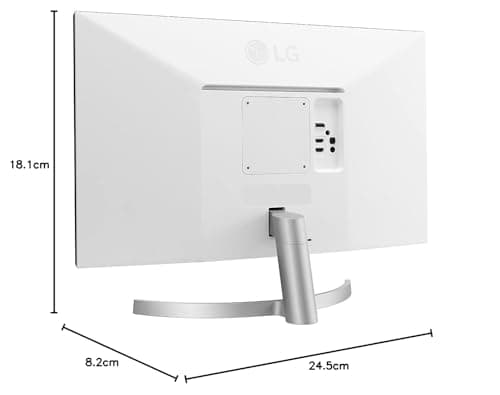 LG 27UL500-W 27-inch 4K UHD (3840 x 2160) Ultrafine Computer Monitor, IPS, AMD FreeSync, HDR10, HDMI, DisplayPort, Black Stabilizer, White 11
