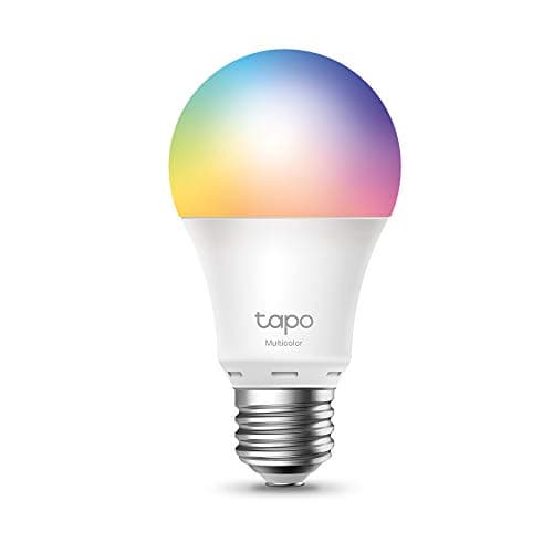 TP-Link Tapo Smart Light Bulbs, 1100 Lumens High Brightness(75W Equivalent), Matter-Certified, 16M Colors RGBW LED Bulb, Dimmable, CRI>90, Voice Control w/Siri, Alexa & Google Home, A19 E26 Tapo L535E 7