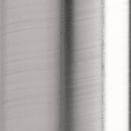 Umbra Ribbon Modern 12" Wall Clock, Silent Non Ticking Battery Operated Quartz Movement, Stainless Steel 8