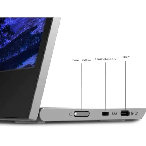 Lenovo L15 Portable Monitor, 15.6” Display, Full HD Resolution, IPS Panel, 250 nits Brightness, 60Hz Refresh Rate, USB-C Ports, Height-Adjustable Stand, Flicker-Free Technology, Grey 8