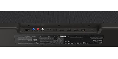 Sennheiser AMBEO Soundbar Plus for TV & Music with Immersive 3D Surround Sound, Virtual 7.1.4 Speaker Setup, Built-in Dual Subwoofers, Advanced Streaming Connectivity, Voice Enhancement, Renewed 5