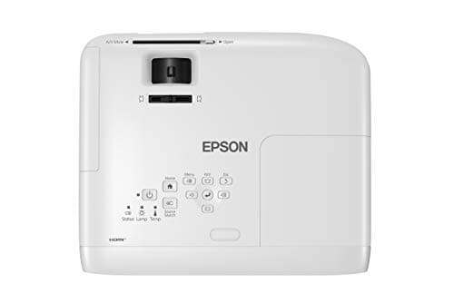 Epson, EPSV11H981020, PowerLite E20 3LCD Classroom Projector, 1 Each, White , 3.4"x11.8"x9.8" 6