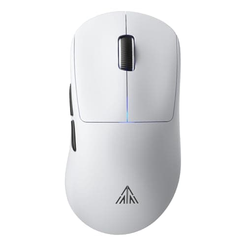 CORBOBO SOLAKAKA SM850 - Wireless Gaming Mouse - Programmable Buttons,24000 DPI Adjustable, Lightweight, Ergonomic Computer Wireless Mouse, BT5.1/2.4G/Wired, PC Gaming & Office Mice for Win/Mac/Linux