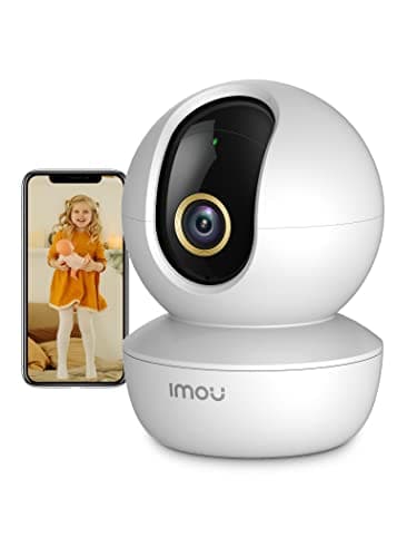 Imou Security Camera Indoor Camera Pan/Tilt Wireless Home Camera, Plug-in WiFi Camera Baby Monitor with Night Vision, 2-Way Audio, Human & Sound Detection, Motion Tracking(2.4G ONLY)