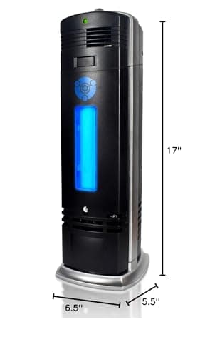 OION Technologies B-1000 Permanent Filter Ionic Air Purifier Pro Ionizer with UV-C, New 9