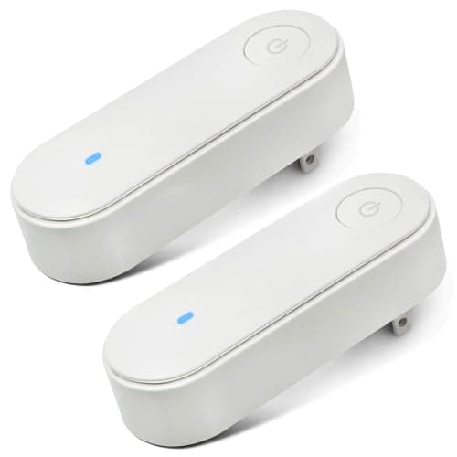 2Pcs 2026 New Magair Air Purifier for M0ld, Magair Air Purifier Plug in with Replacement Filter, Mag Air Purifiers, Suitable for Bedrooms, Toilets, Closets, Pet Room (White)