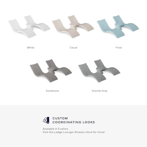 Ledge Lounger Oasis Bundle 2 Chaises + 1 Side Table no Hole 7