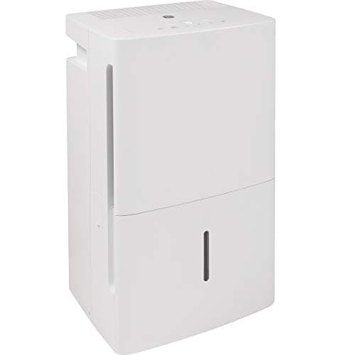 GE Energy Star Portable Dehumidifier 35 Pint, Perfect for Bedroom, Basement & Garage, Ideal for High Humidity Areas, Complete with Empty Bucket Alarm, Clean Filter Alert & LED Digital Controls, White