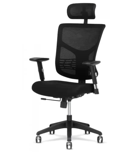 X-Chair X-Project High End Task Chair, Black A.T.R. Fabric with Headrest - Ergonomic Office Seat/Advanced Tensile Recovery Fabric/Highly Adjustable & Supportive/Comfortable Feel/Perfect for Workspace 8