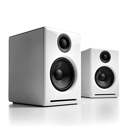 Audioengine A2+ 24 Bit 60 Watt Bluetooth Desktop Computer Speakers for Music and Gaming - PC MAC Laptop Tablet