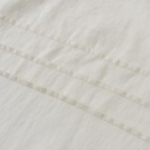 HSOFTIFY 100% Pure Linen Body Pillow Cover 20" x 54" inches,Pillowcase Super Soft and Breathable,Decorative Long Pillow Case with Envelope Closure for Bed (Linen) 6