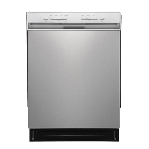 Kenmore 24" Premium Hybrid Tub Dishwasher - UltraWash, MoreSpace Adjustable Rack, High Temp & SmartWash - 12 Place Settings - 54 DBA - ENERGY STAR Certified - Fingerprint Resistant Stainless Steel