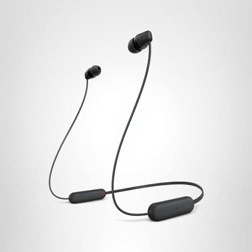 Sony WI-C100 Wireless in-Ear Bluetooth Headphones with Built-in Microphone, Black 9