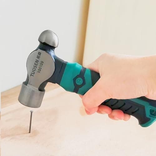 BUSKPOK Small Ball Peen Hammer, Stubby Metalworking Tool Hammer for Jewelry and Crafting 6
