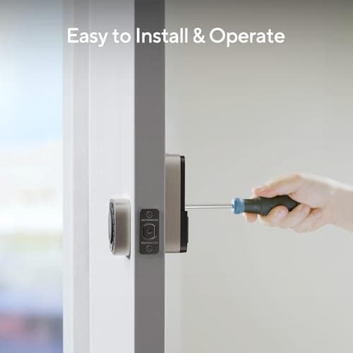 ULTRALOQ 2025 Upgrade Bolt Fingerprint Matter Smart Lock, Fingerprint Keyless Entry Door Lock, Works with Apple Home, Alexa, Google, SmartThings, IFTTT, Built in Matter Over Thread, BHMA Grade AAA 8