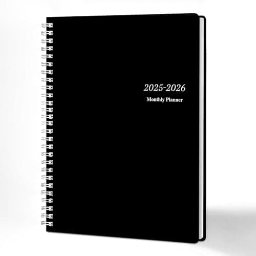 Monthly Planner 2025-2026, 2025 Calendar 24 Months Planner, JAN 2025 - DEC 2026, 7.4"x9.4", Personal Organizer with Monthly Goals, To-Do List, Habit Tracker, 24 Months for School Office Home Planning