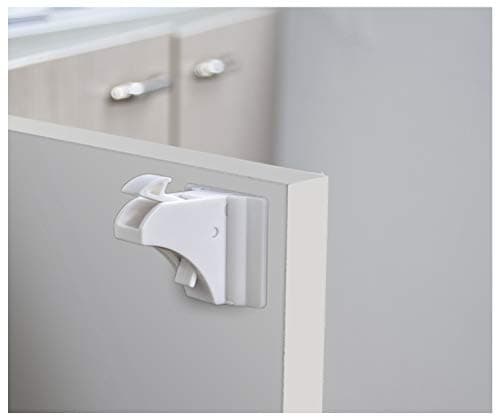 Child Safety Magnetic Cabinet Locks(20 Locks + 3 Keys), Baby Proof, No Tools Or Screws Needed - Norjews 6