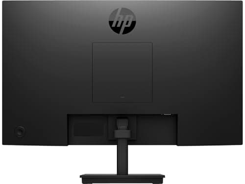 HP 24" Full HD (1920x1080) Computer Monitor Bundle with Docztorm Dock, 100Hz Anti-Glare Display, HDMI, VGA, VESA Mount (100x100mm), Ideal for Home & Business, Black Pack of 2 6