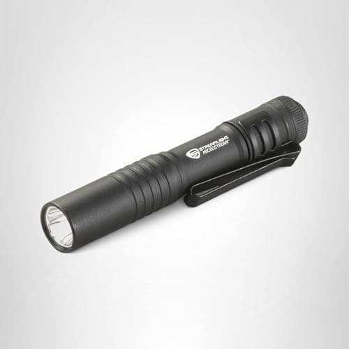 Streamlight 66318 MicroStream 45-Lumen Everyday Carry Pocket Flashlight with AAA Alkaline Battery, Black 8