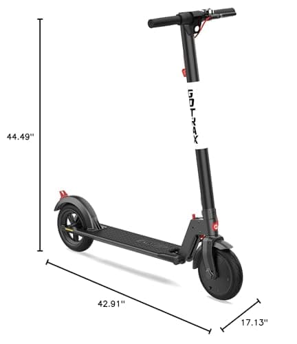 Gotrax GXL V2 Electric Scooter, 8.5" Solid Tire, Max 12 Mile and 15.5Mph Speed Power by 250W Motor, Lightweight 25.95lb, Cruise Control Aluminum Alloy Frame Foldable Commuting Escooter for Adults 8