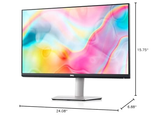 Dell S2722DC Monitor - 27-inch WQHD (2560x1440) 75Hz 4Ms Display, AMD FreeSync, Built in Speaker, USB Type-C Connectivity, Height/Pivot/Swivel/Tilt Adjust - Platinum Silver 17
