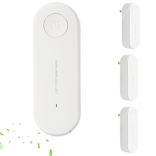 4Pcs Air Purifier,New Plug-in Negative Ion Air Purifier,Whisper Quiet, Filter-Free, for Bedrooms, Toilets, Closets, Pet Room, Office